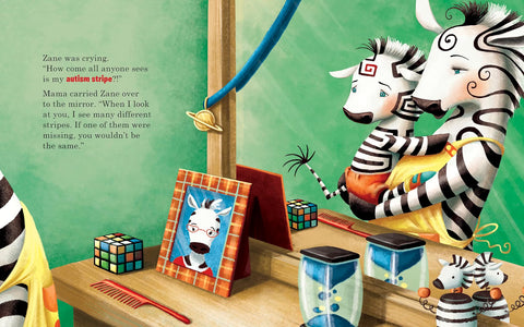 All My Stripes: A Story for Children with Autism by Shaina Rudolf, Danielle Royer, Jennifer Zivoin (Illustrator)