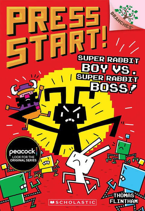 Press Start! #4: Super Rabbit Boy vs. Super Rabbit Boss! by Thomas Flintham