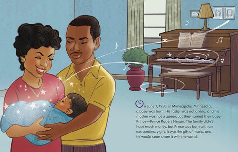 Prince: A Little Golden Book Biography by Nikki Shannon Smith, Don Tate (Illustrator)