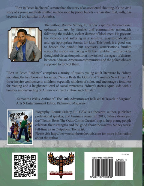 Rest in Peace RaShawn by Ronnie Sidney, II, MSW, Traci Van Wagoner (Illustrator)