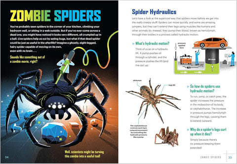 Zombie Spiders And Asteroid Blasters: 16 Incredible Ways That Scientists Are Changing The World by Maynard Okereke