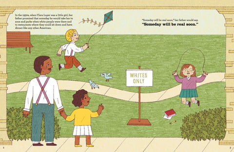 Someday Is Now: Clara Luper and the 1958 Oklahoma City Sit-ins by Olugbemisola Rhuday-Perkovich, Jade Johnson (Illustrator)