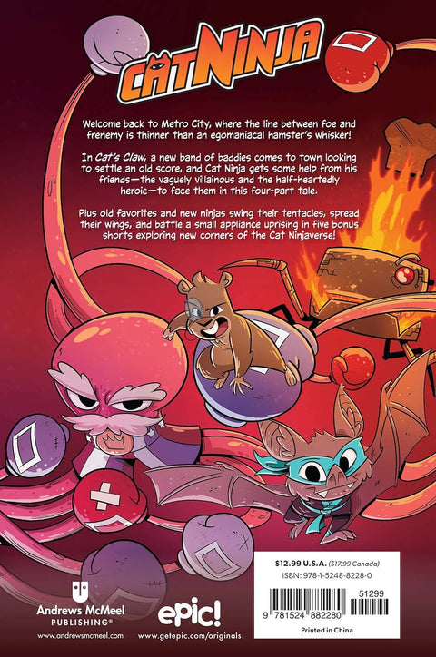 Cat Ninja: Cat’s Claw by Matthew Cody, Chad Thomas (Illustrator) (Cat Ninja, 5)