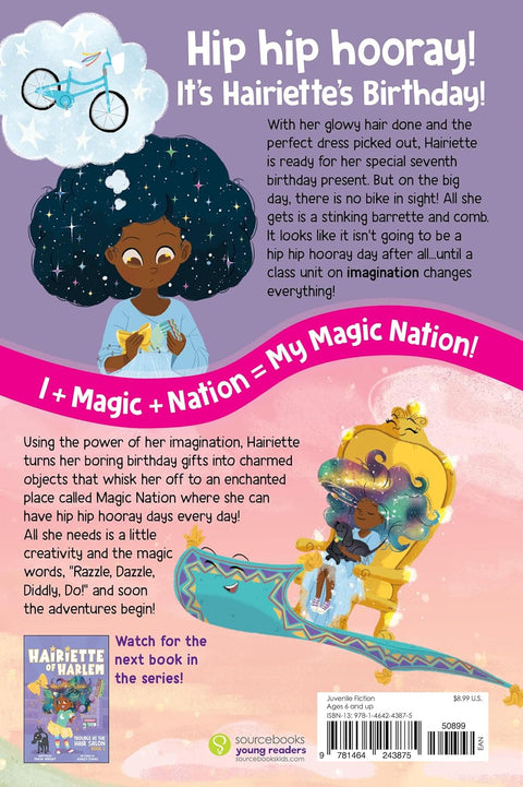 The Great Birthday Surprise! (Hairiette of Harlem, 1) by Tanya Wright, Ashley Evans (Illustrator)