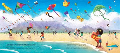 A Year of Kites: Traditions Around the World by Monisha Bajaj, Amber Ran (Illustrator)