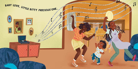 Sugar Pie Lullaby: The Soul of Motown in a Song of Love by Carole Boston Weatherford, Sawyer Cloud (Illustrator)
