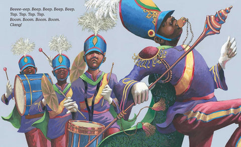 Here Comes the Band by Shadra Strickland, John Holyfield (Illustrator)