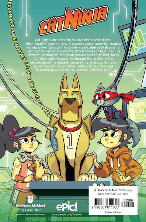 Cat Ninja: Dog Days by Matthew Cody, Chad Thomas (Illustrator) (Cat Ninja, 7)