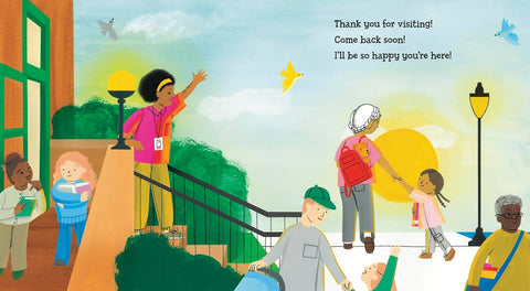 *** PRE-ORDER, 2/3/26 RELEASE *** I'm So Happy You're Here: A Celebration of Library Joy by Mychal Threets, Lorraine Nam (Illustrator)