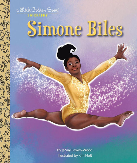 Simone Biles: A Little Golden Book Biography by JaNay Brown-Wood, Kim Holt (Illustrator)