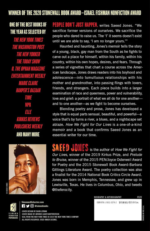 How We Fight for Our Lives: A Memoir by Saeed Jones