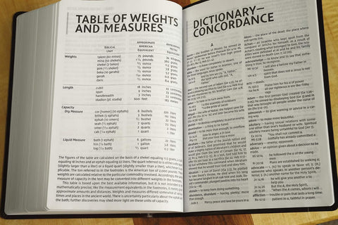 NIV Super Giant Print Reference Bible (Imitation Leather, Brown, Red Letter Edition