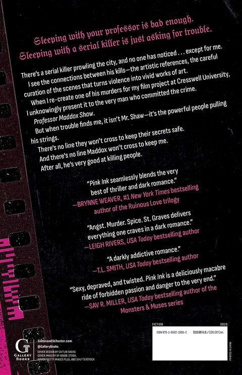 Pink Ink: A Dark Romance by Avina St. Graves