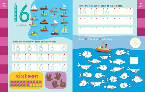 Brain Quest Learn to Write: Numbers