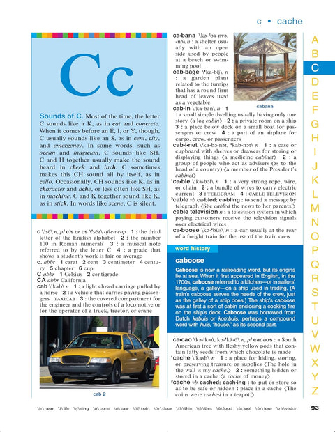 Merriam-Webster's Elementary Dictionary, Newest Edition