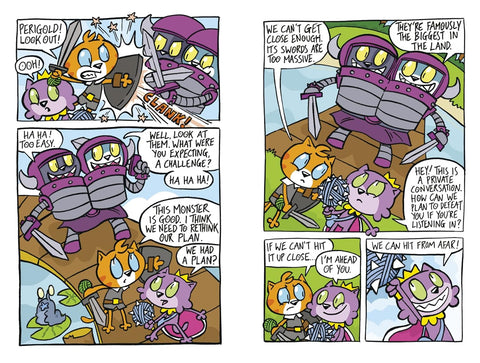 Kitty Quest: Tentacle Trouble: A Graphic Novel by Phil Corbett