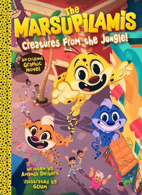 The Marsupilamis: Creatures from the Jungle!: An Original Graphic Novel by Amanda Deibert, GOUM (Illustrator)