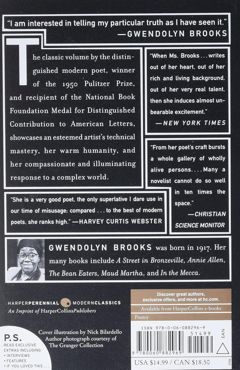 Selected Poems by Gwendolyn Brooks