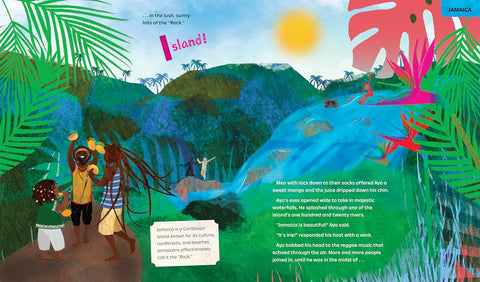 Ayo's Adventure: Across the African Diaspora from Afro to Zulu by Ain Heath Drew (Author), Erin K. Robinson (Illustrator) (Paperback)