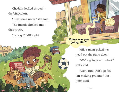 Milo’s Great Safari Adventure by Bryan Patrick Avery, Sabrina Filieri (Illustrator)