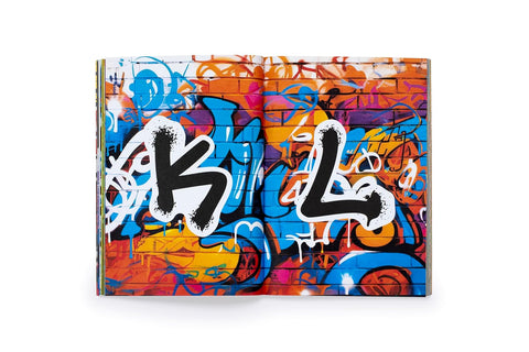The Graffiti Alphabet Sticker Book: Over 1000 stickers! by Luke Herriott (Illustrator)