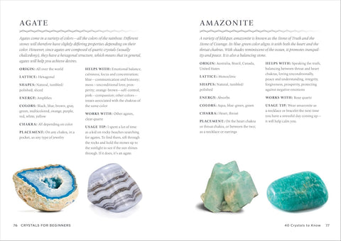 Crystals for Beginners: The Guide to Get Started with the Healing Power of Crystals by Karen Frazier