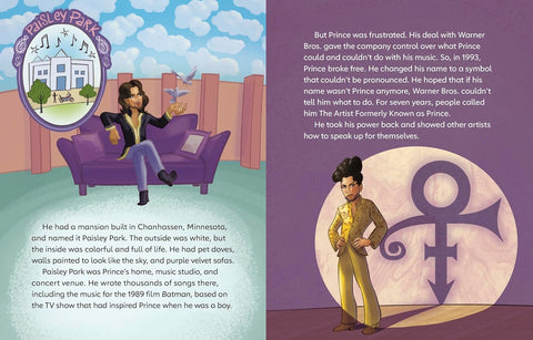 Prince: A Little Golden Book Biography by Nikki Shannon Smith, Don Tate (Illustrator)