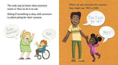 Yes! No!: A First Conversation About Consent by Megan Madison, Jessica Ralli, Isabel Roxas (Illustrator)
