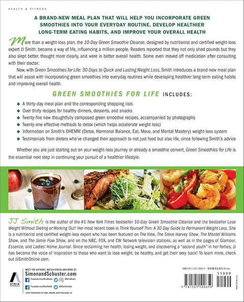 Green Smoothies for Life by JJ Smith
