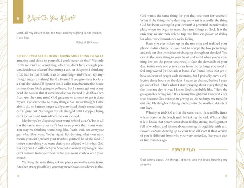 The Power In Surrender: 100 Ways To Tap Into The Courage To Trust God's Plan Over Fear, Worry, And Doubt by Sarah Jakes Roberts