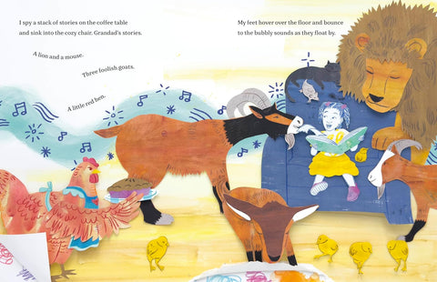 Two Artists, Granddad and Me by Charnelle Pinkney Barlow