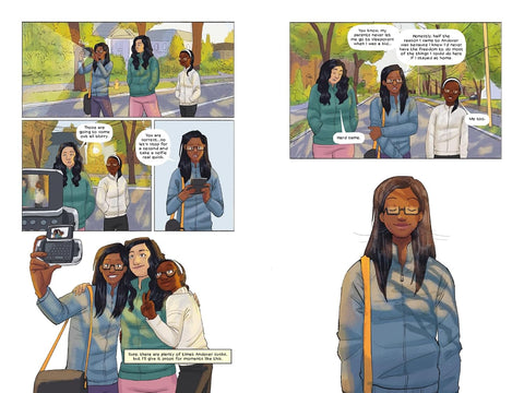 *PRE-ORDER (8/4 RELEASE)* Stepping Up: A Graphic Memoir by Kiara Valdez, Diana Tsai Santos
