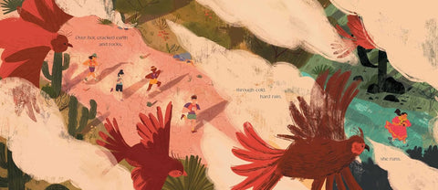 Daughter of the Light-Footed People: The Story of Indigenous Marathon Champion Lorena Ramírez by Belen Medina, Natalia Rojas Castro (Illustrator)