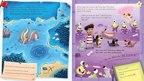 Pick-a-Story: A Pirate, Alien, Jungle Adventure by Sarah Coyle, Adam Walker-Parker (Illustrator)