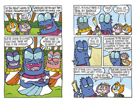 Kitty Quest: Tentacle Trouble: A Graphic Novel by Phil Corbett