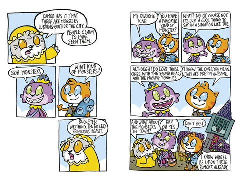 Kitty Quest: Tentacle Trouble: A Graphic Novel by Phil Corbett