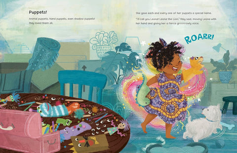 *PRE-ORDER (5/5/26 RELEASE)* Brave Like A Lion!: How A Puppeteer Found Her Voice by Megan Piphus, Nina Mata (Illustrator)