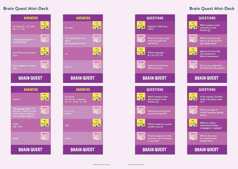 Brain Quest Workbook: 4th Grade Revised Edition