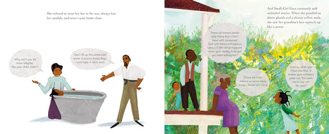 Small-Girl Zora and the Shower of Stories: A Tall Tale Based on the Life of Zora Neale Hurston by Giselle Anatol, Raissa Figueroa (Illustrator)
