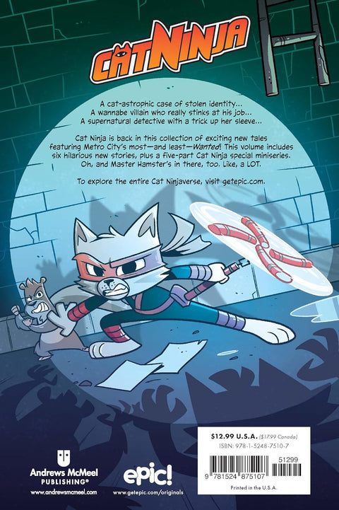 Cat Ninja: Wanted by Matthew Cody, Chad Thomas (Illustrator) (Cat Ninja, 3)