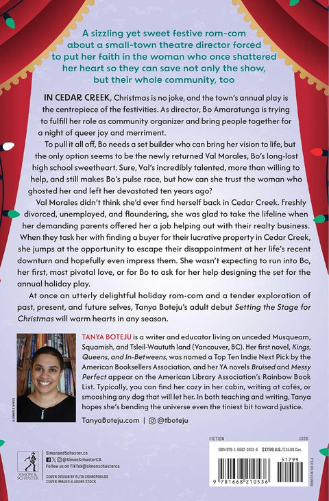 Setting the Stage for Christmas: A Novel by Tanya Boteju