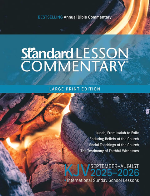 KJV Standard Lesson Commentary, Large Print Edition 2025-2026