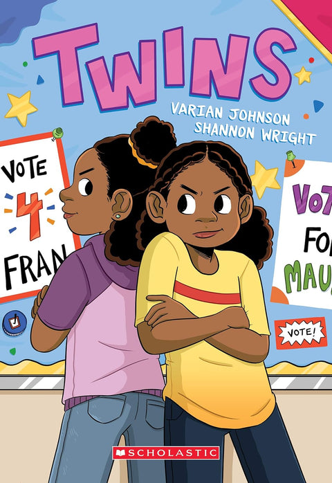 Twins: A Graphic Novel by Varian Johnson (Author), Shannon Wright (Illustrator)