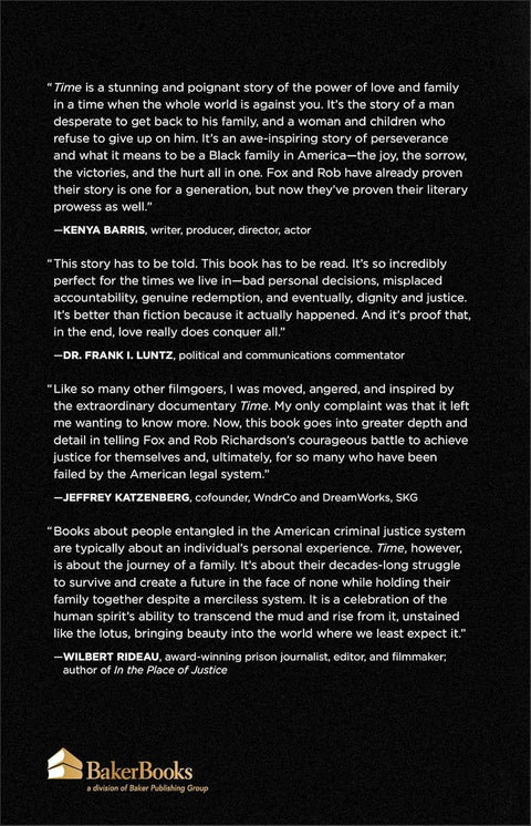 Time: The Untold Story of the Love That Held Us Together When Incarceration Kept Us Apart by Fox and Rob Richardson
