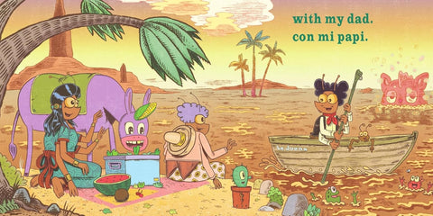 My Father, Mi Padre: A Coco Rocho Book, Bilingual English-Spanish by Raúl the Third, Elaine Bay (Colorist)