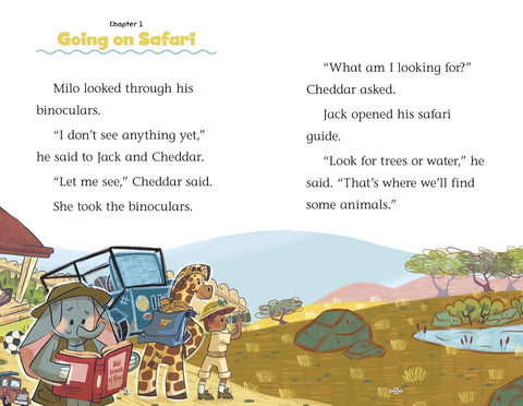 Milo’s Great Safari Adventure by Bryan Patrick Avery, Sabrina Filieri (Illustrator)