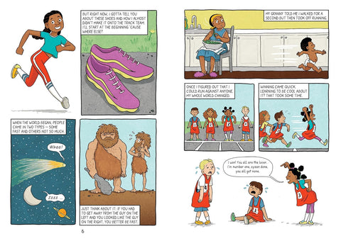 Way Off Track (A Nansi Graphic Novel, #1) by Carl Brundtland, Claudia Davila (Illustrator)