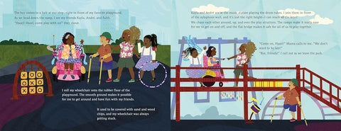 Hazel's Best Day: A Story Of Community, Accessibility, And Pride In Being Yourself by Adiba Nelson, Deann Wiley (Illustrator)