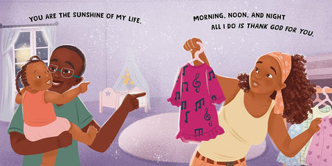 Sugar Pie Lullaby: The Soul of Motown in a Song of Love by Carole Boston Weatherford, Sawyer Cloud (Illustrator)