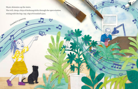 Two Artists, Granddad and Me by Charnelle Pinkney Barlow